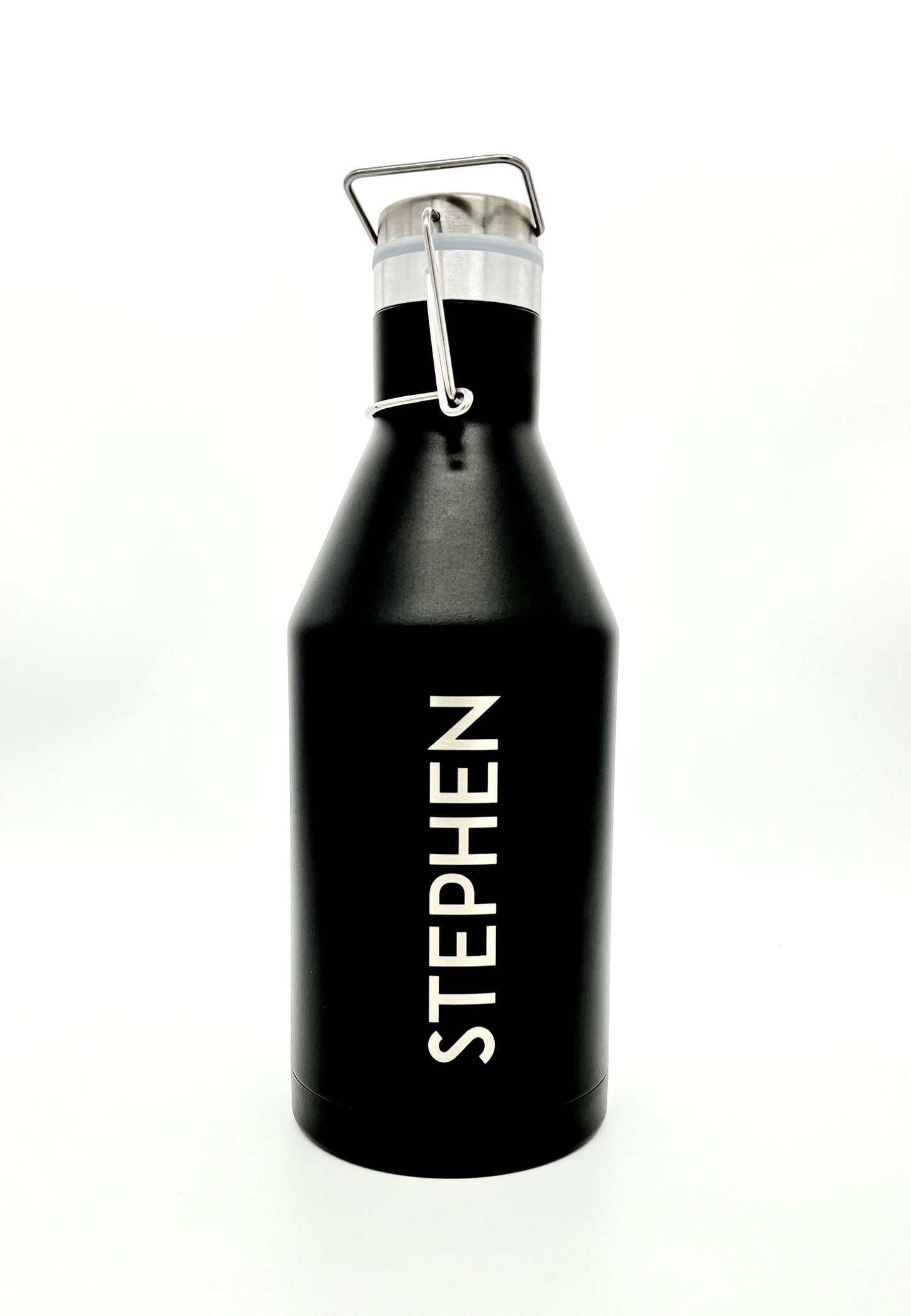 Double-Walled 64oz Stainless Steel Engraved Growlers