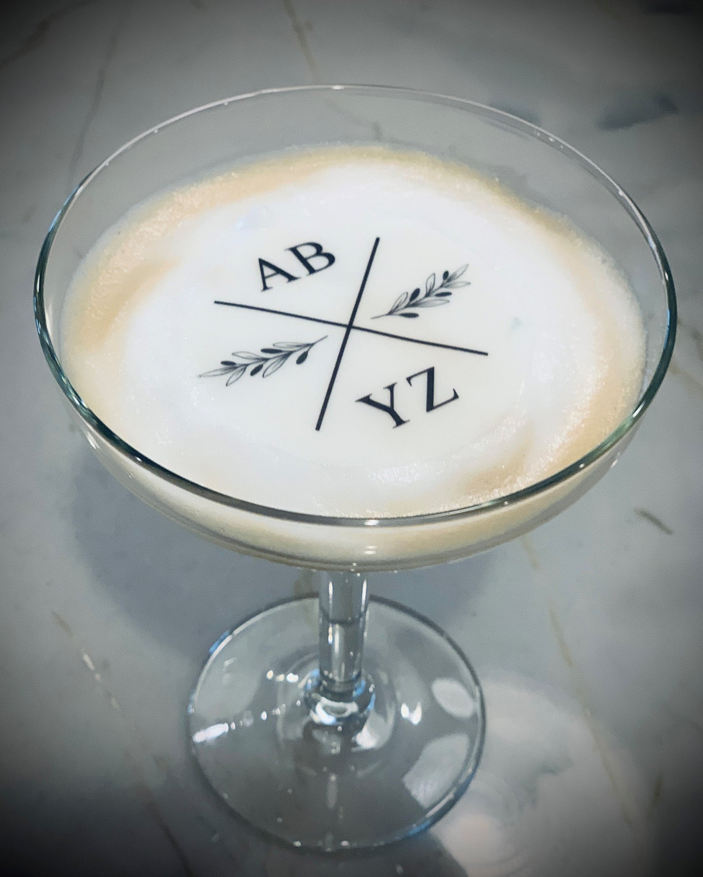 Personalized & Custom Premium Edible Drink / Cocktail Toppers