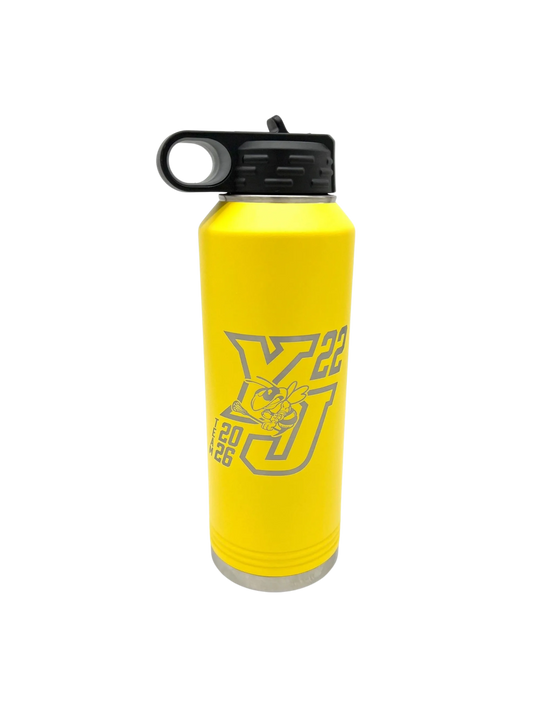 Yellow Jackets Lacrosse Water Bottles: Team Logo & Personalized!